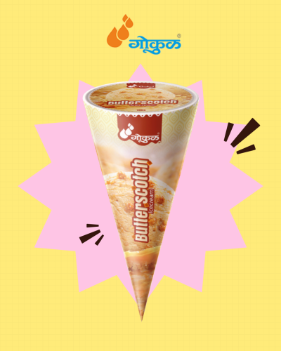 Butterscotch Ice Cream  CONE