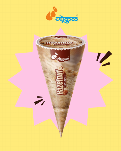 Hazelnut Ice Cream  CONE