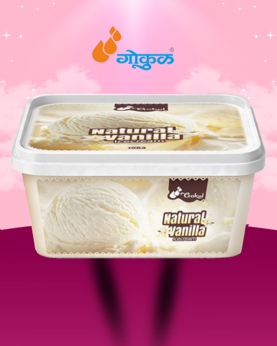 Natural Vannila Ice Cream Family Tub